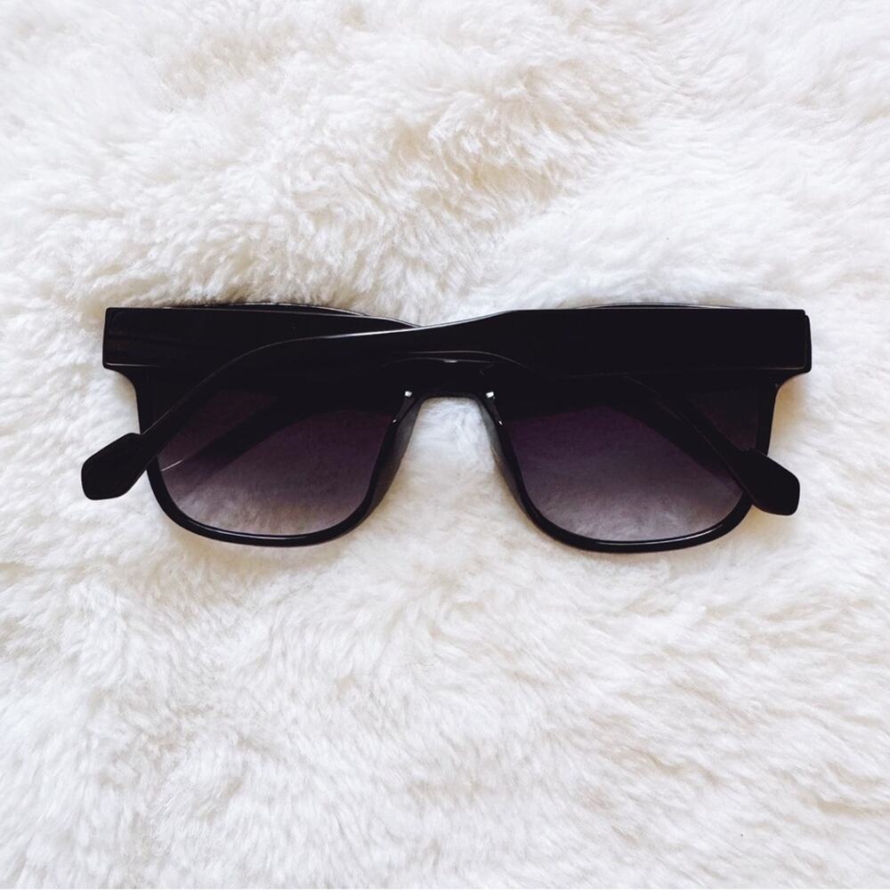 Oliver Black Oversized Chic Sunglasses - Picture 8 of 11